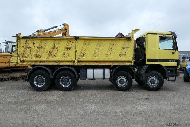 Three-sided tipper truck MERCEDES-BENZ 4140 AK Actros 8x8, Meiler, Allrad, 4x am Lager