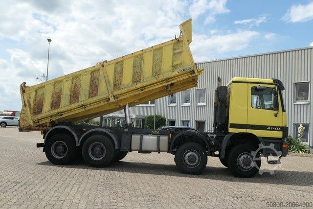 Tipper truck MERCEDES-BENZ 4140 AK Actros 8x8, Allrad, Meiler, 17 m³