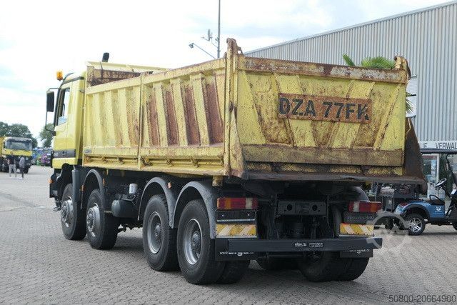 Tipper truck MERCEDES-BENZ 4140 AK Actros 8x8, Allrad, Meiler, 17 m³