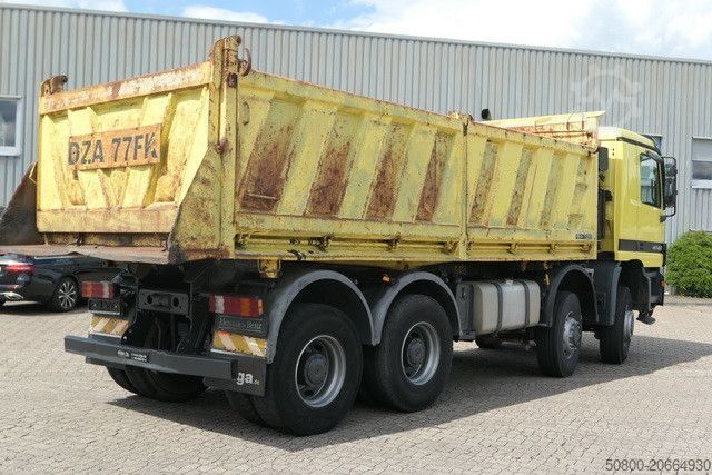 Tipper truck MERCEDES-BENZ 4140 AK Actros 8x8, Allrad, Meiler, 17 m³