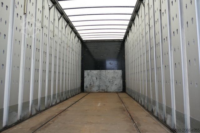 Anhänger mit Pritsche & Plane ORTEN AG 18T, Jumbo, Tandem, 7.7mtr. Mitnahmestapler