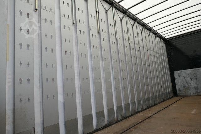 Anhänger mit Pritsche & Plane ORTEN AG 18T, Jumbo, Tandem, 7.7mtr. Mitnahmestapler