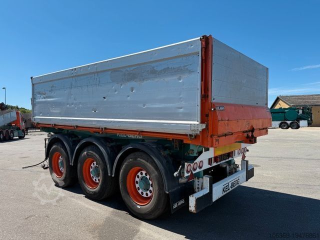 Dreiseitenkipper Anhänger KEL-BERG 24 t. 3 axle T490K Tipper / Kipper
