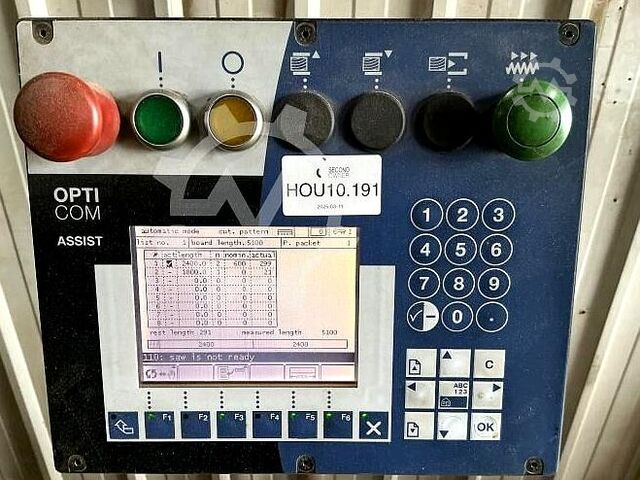 Optimizing cross-cut saws Weinig Opticut S50 2003 Weinig Opticut S50