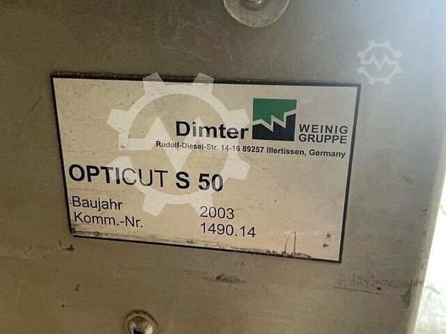 Optimizing cross-cut saws Weinig Opticut S50 2003 Weinig Opticut S50