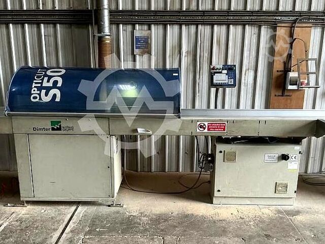 Optimizing cross-cut saws Weinig Opticut S50 2003 Weinig Opticut S50