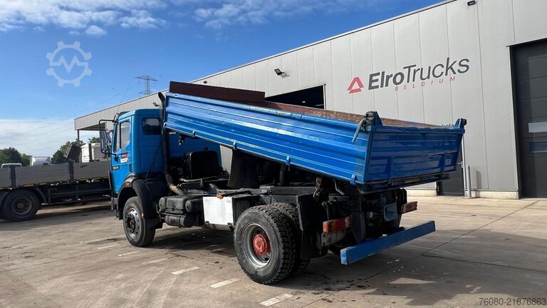 3-way tipper Mercedes-Benz SK 1824 (4X4 / V6 / LAMES / GRAND PONT / STEEL ...