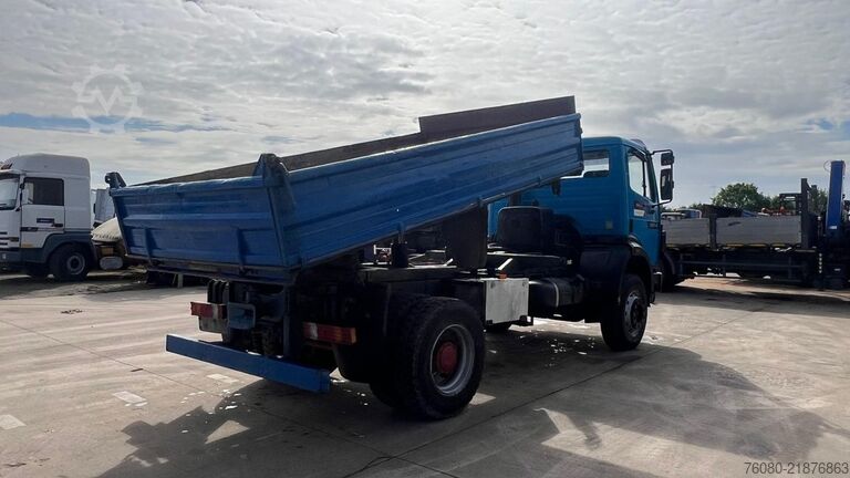 3-way tipper Mercedes-Benz SK 1824 (4X4 / V6 / LAMES / GRAND PONT / STEEL ...