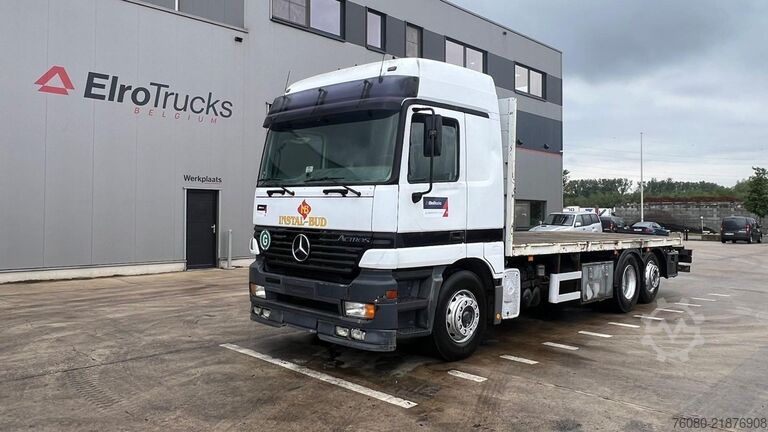 Flatbed Mercedes-Benz ACTROS 2543 (EPS / 6X2 / TRES PROPRE / BONNE ET...