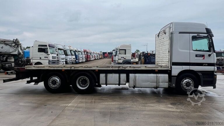 Flatbed Mercedes-Benz ACTROS 2543 (EPS / 6X2 / TRES PROPRE / BONNE ET...
