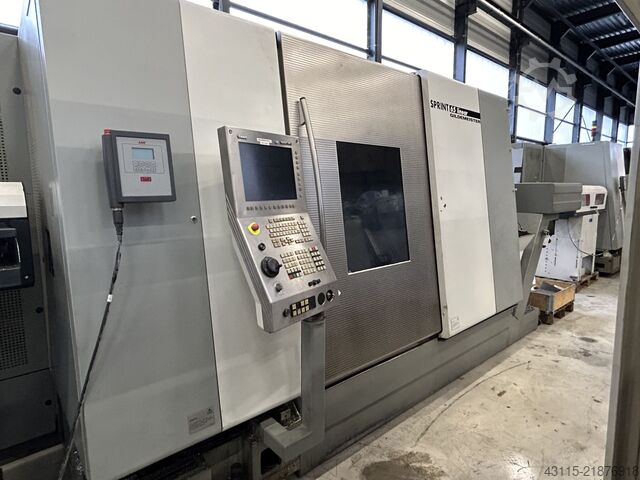 CNC Lathe (with 2nd spindle, 3 turrets a Gildemeister Sprint 65 Linear