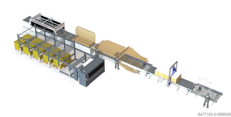 Packing machine Edda THEMIS CARDBOARD PACKAGING LINE