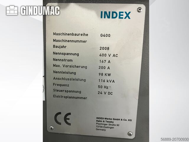 Horizontal-Drehmaschine Index G 400