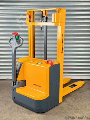 High lift truck pedestrian Jungheinrich EJC 110 - Service Neu + Garantie - nur 890Std.