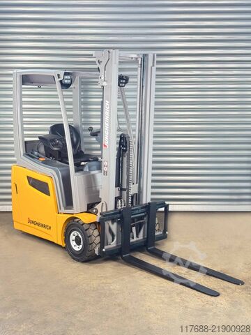 Electric 3-wheeler Jungheinrich EFG 220 - Service Neu - Batterie 90% + Garantie