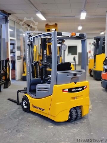 Electric 3-wheeler Jungheinrich EFG 216k - Service Neu - Batterie 85% + Garantie