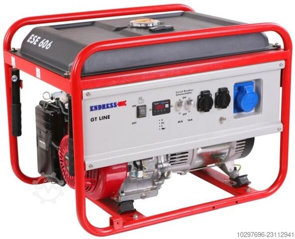 ENDRESS Benzin-Stromerzeuger ESE 606 HS-GT ES - 1 Stk Sonstige 