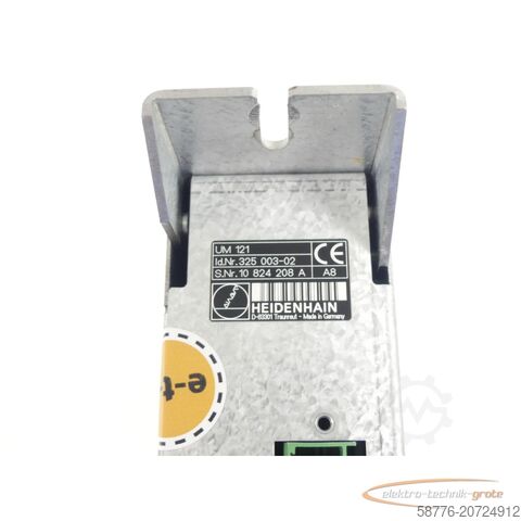 Component Heidenhain UM 121 . 325 003-02 SN:10824208A  - generalüberholt mit 3 Monaten Gewährleistung-