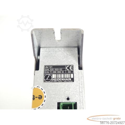 Component Heidenhain UM 121 . 325003-02 SN:11286892B - generalüberholt mit 3 Monaten Gewährleistung-