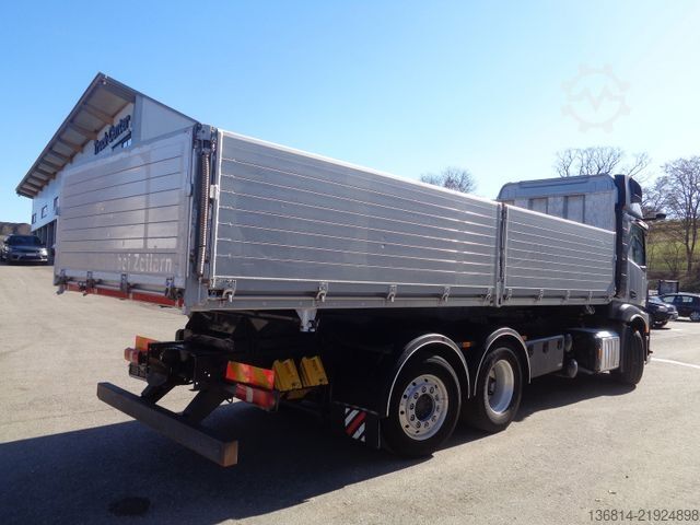 Three-sided tipper truck MERCEDES-BENZ Actros 2648 6x2 3-S-Kipper Lift + Lenk Retarder