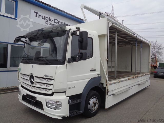 Beverage truck MERCEDES-BENZ Atego 1223 L 5,8 M Schwenkwand RFK Spurassi