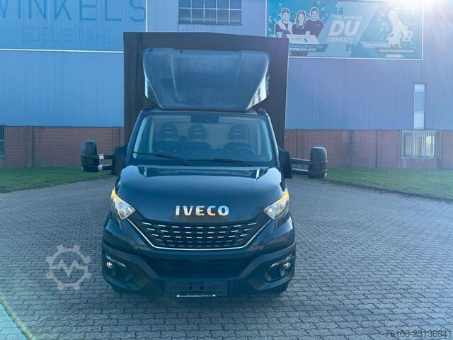 Curtain sider van IVECO Daily 72C18 Hi-Matic Pritsche Plane+LBW