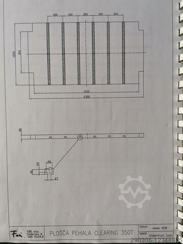 Excentric press Clearing F2350-84