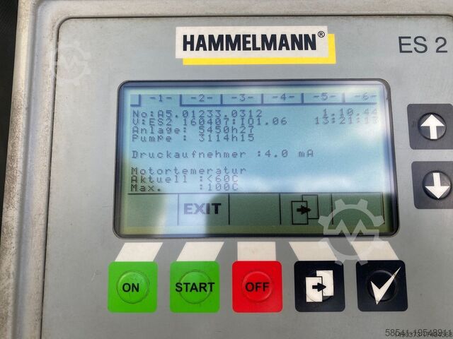 1120bar 131l Hochdruckwasserstrahlanlage Hammelmann HDP 233