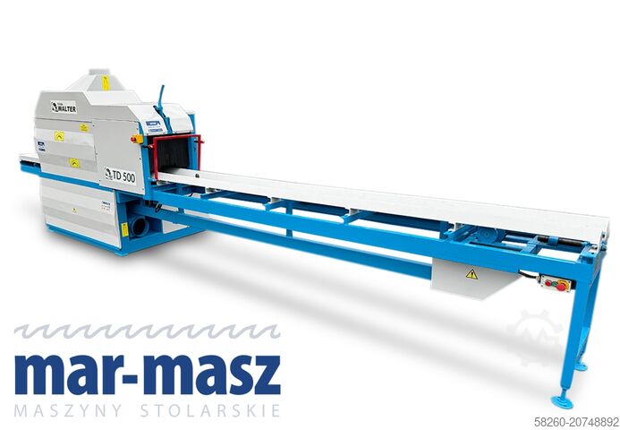 Doppelwellen-Kreissägemaschine WALTER TD 500