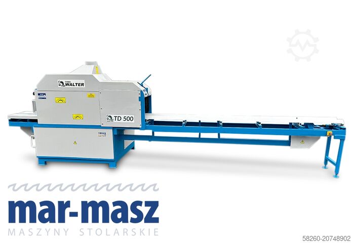Doppelwellen-Kreissägemaschine WALTER TD 500