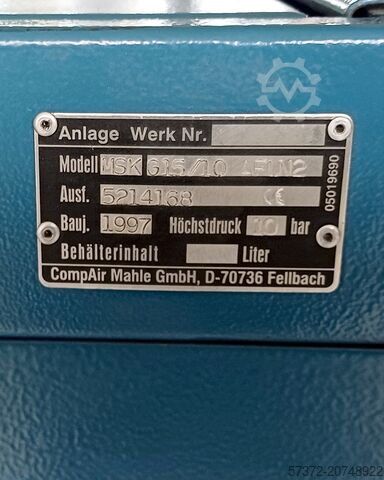Schraubenkompressor ComAir MSK G15/10 AF1N2