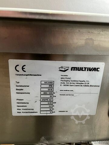 Kurventransportband Multivac MCS900