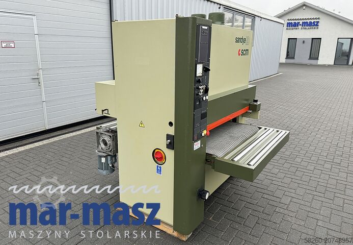 Wide belt sander 2 units SCM SANDYA 10 typ RCS 110