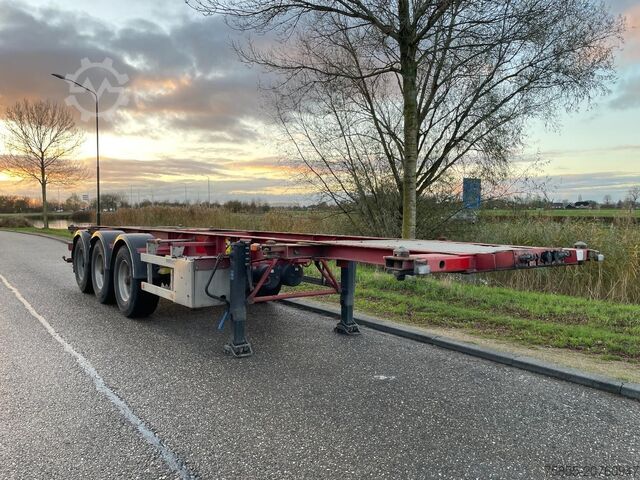 Container transport Burg BPO 12-27 CCXGX-00 20/30 FT Chassis / BPW Axles...