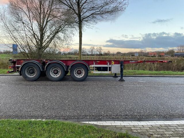 Container transport Burg BPO 12-27 CCXGX-00 20/30 FT Chassis / BPW Axles...
