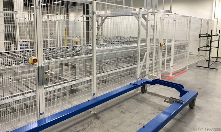 Glass grinding machine Benteler cnc grinding line + washer + sorting