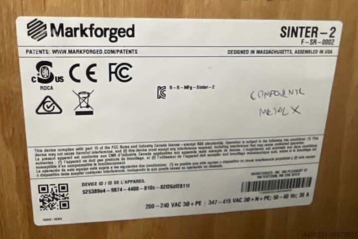 3D-Drucker Markforged Metal X Complete System