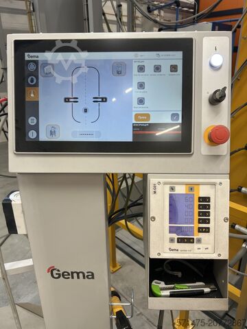 Automatische Pulverbeschichtungsanlage AABO-IDEAL + GEMA