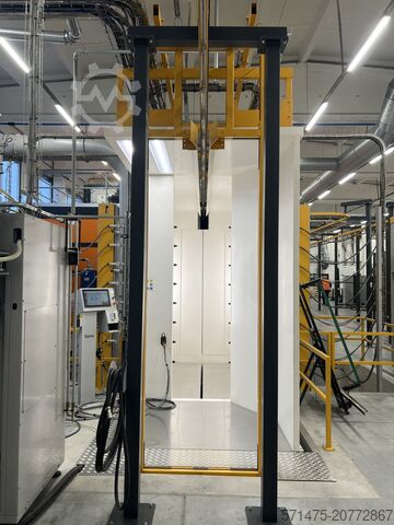 Automatische Pulverbeschichtungsanlage AABO-IDEAL + GEMA