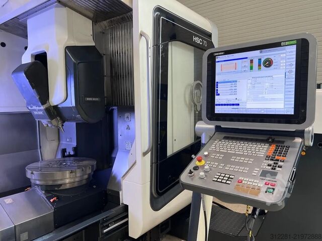 Universal 5-axis machining center DMG MORI HSC 70 LINEAR