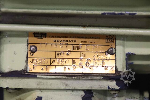 Gear motor 0.37 kW 97 rpm Bonfiglioli Bierrebi MVF 62/P  TA 103