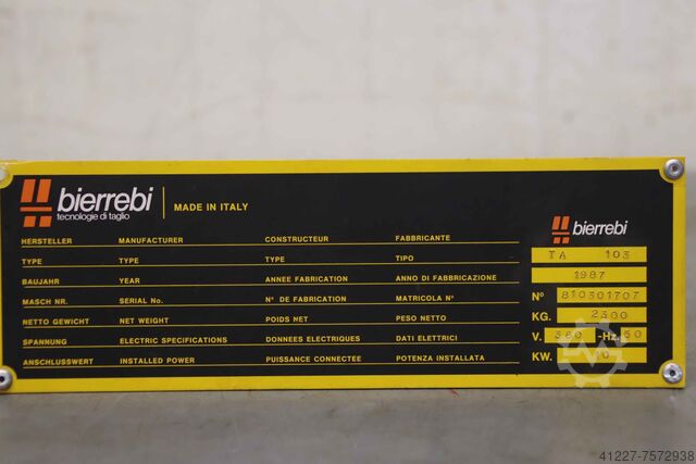 Control module Bierrebi LEA SRL. TA 103  LEA 1020