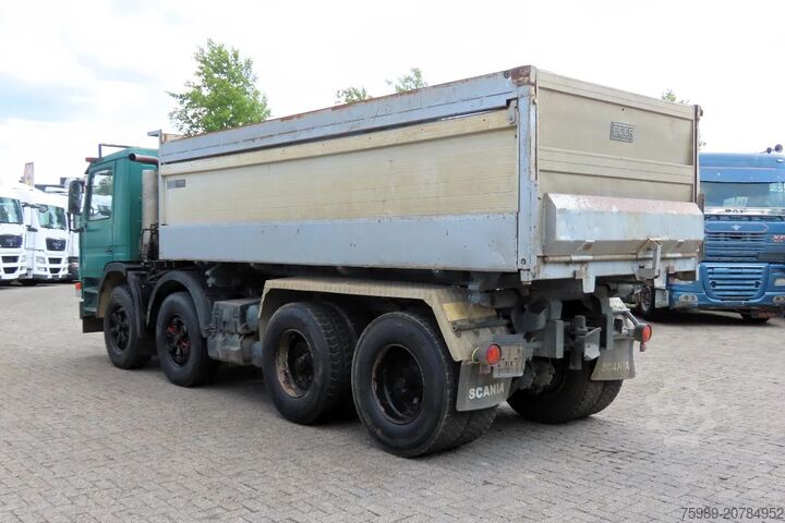 3-sided tipper Scania P113-360 8x4 FULL SPRING! SUPER CONDITION!