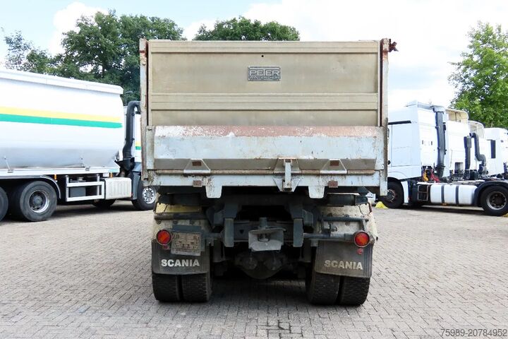 3-sided tipper Scania P113-360 8x4 FULL SPRING! SUPER CONDITION!