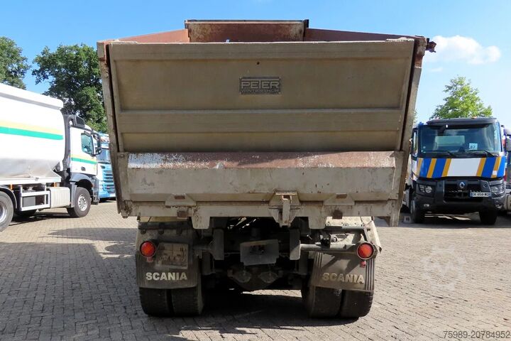 3-sided tipper Scania P113-360 8x4 FULL SPRING! SUPER CONDITION!