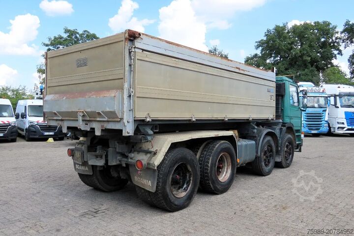 3-sided tipper Scania P113-360 8x4 FULL SPRING! SUPER CONDITION!