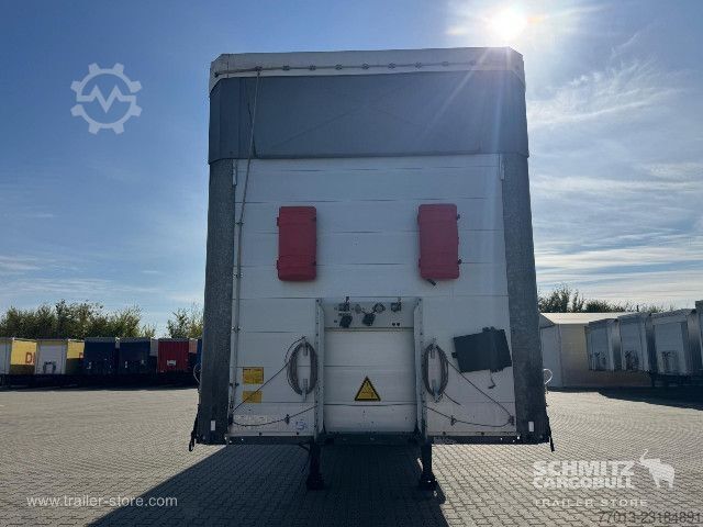 Auflieger mit Pritsche & Plane Schmitz Cargobull Curtainsider Mega