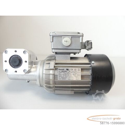 Rexroth motor Rexroth MNR 3 842 547 992 Motor 3842548306 + Aufsteckgetriebe FD 558 B15391650
