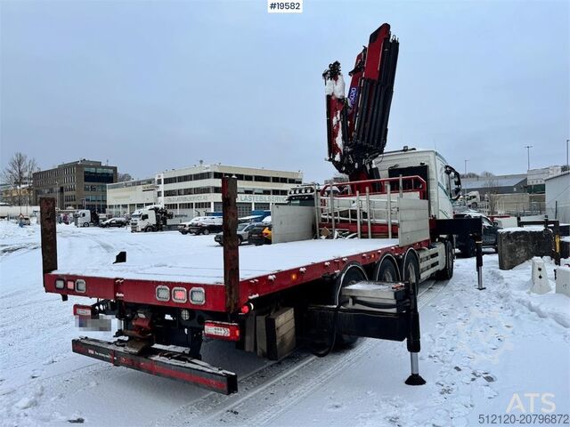 Kranwagen Volvo FH540 8x4 Tridem Crane truck w/ 50 t/m HMF crane w