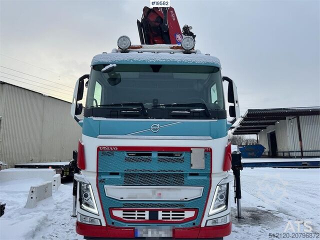 Kranwagen Volvo FH540 8x4 Tridem Crane truck w/ 50 t/m HMF crane w